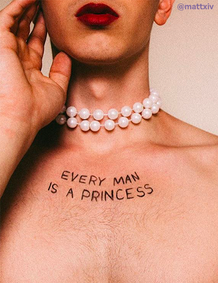 Every man is a princess